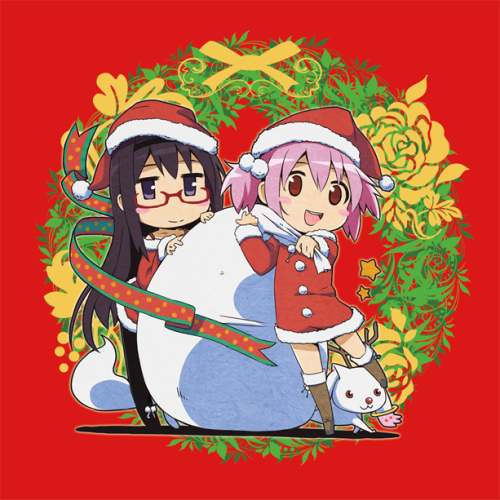 Homura and Madoka Christmas!
